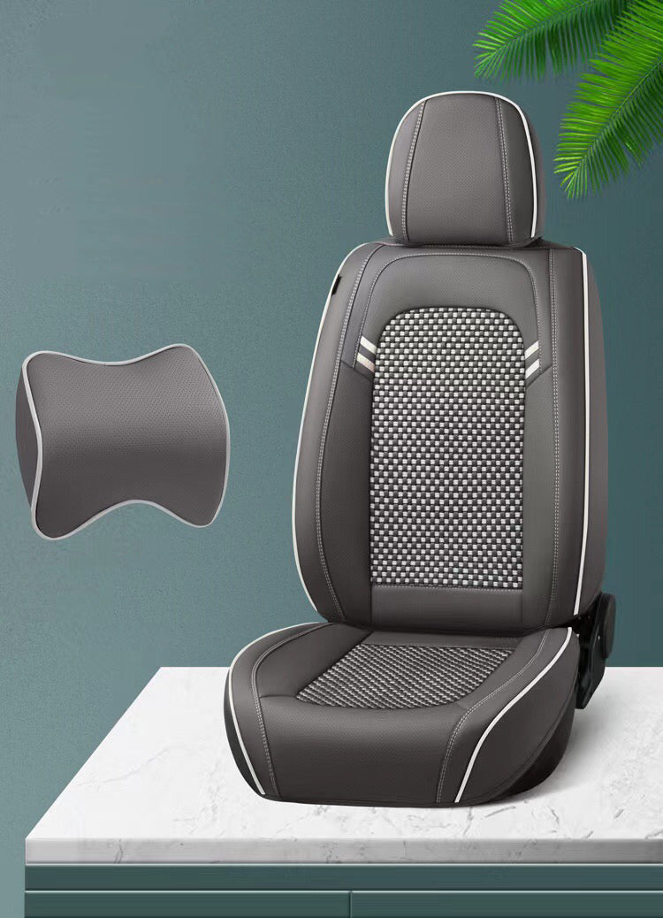 Auto Leather Car Seat Covers - Luxury Design Universal 5seats