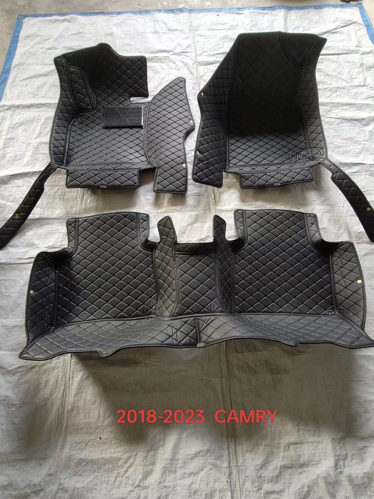 Customize All-Weather Protection Luxury Leather Floor Mats for Cars, SUVs, and Trucks