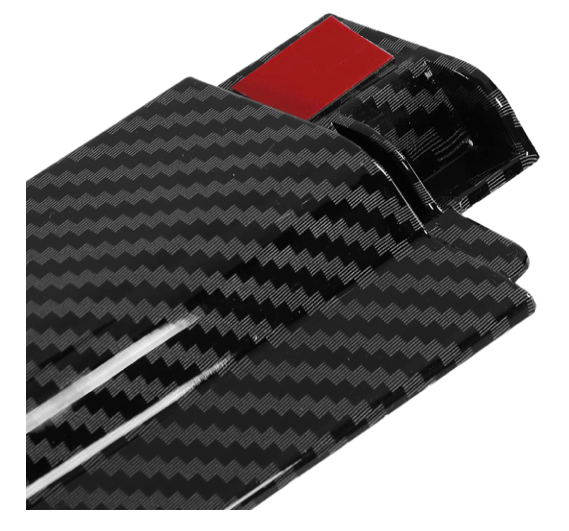 Tesla Window Visors, 4pcs Sun Rain Shade Carbon Fiber Style MOdel 3 and Y