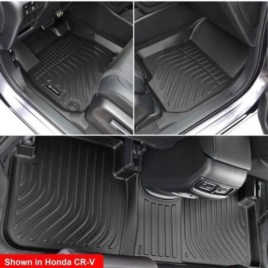 All-Weather Car TPE Mat Set | Front Rear Floor Liners