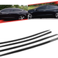 Tesla Window Visors， 4pcs Sun Rain Shade Carbon Fiber Style MOdel 3 and Y